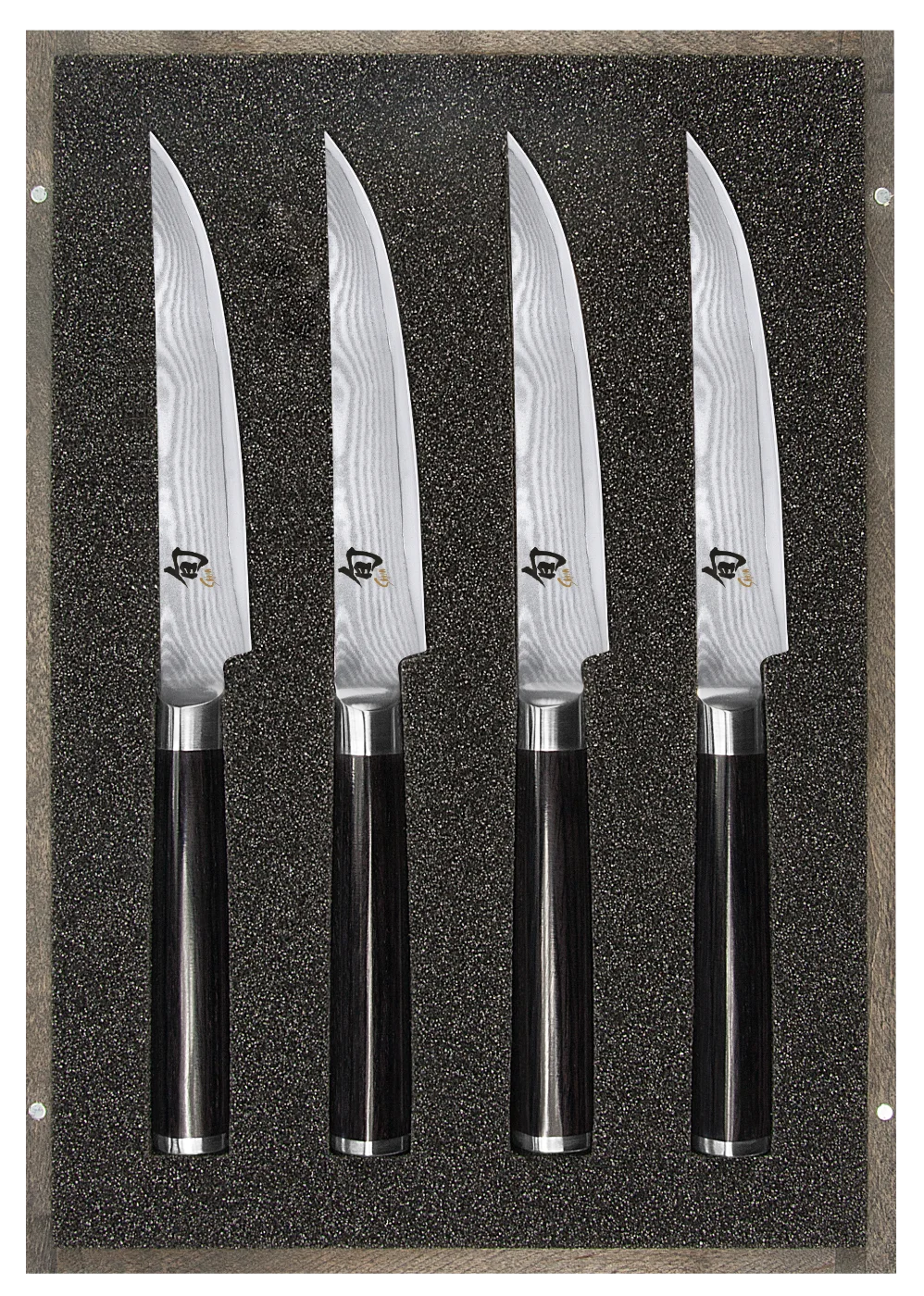 KAI Shun DMS-400 Messerset: 4 X Steakmesser DM-0711 KAI Shun DMS-400 Messerset: 4 X Steakmesser DM-0711